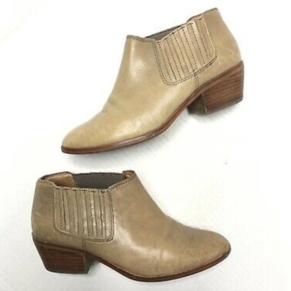 Madewell Spencer Chelsea Pull-On Leather Boots